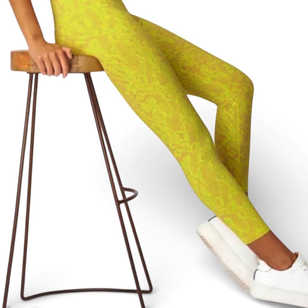 SWEATY BETTY FLATTER ME JACQUARD WORKOUT 7/8 LEGGINGS FIRE ACTIVE YOGA BARRE SM - Picture 8 of 8
